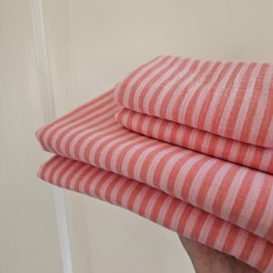 Swaddle - streepjes roze smal en breed