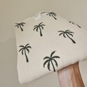 XL Beach Swaddle - Palmboom groen