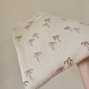 XL Beach Swaddle - Palmboom beige
