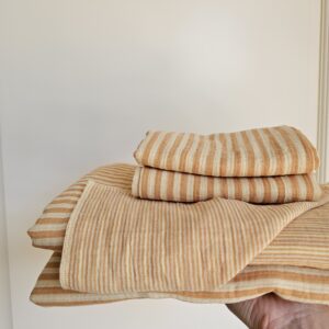 Swaddle - Geel streep brred en smal