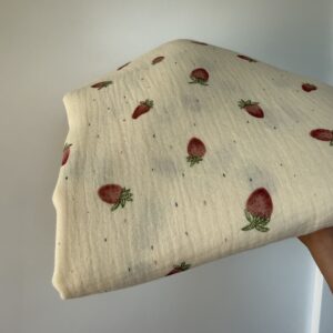 XL Beach Swaddle - kleine aardbei