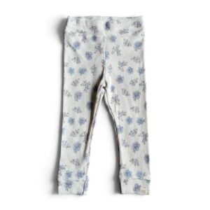 Skinny legging -vergeet Me Niet Bloem