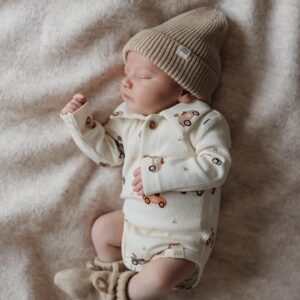 Romper - Polo rib loopauto