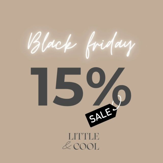 🖤BLACK FRIDAY🖤

Code : BLACK15

15% korting op alles in de webshop! Zoals;

•𝗕𝗮𝗯𝘆𝗸𝗹𝗲𝗱𝗶𝗻𝗴

•𝗞𝗶𝗱𝘀𝗸𝗹𝗲𝗱𝗶𝗻𝗴

•𝗠𝗼𝘂𝘀𝘀𝗲𝗹𝗶𝗻𝗲 𝘀𝘄𝗮𝗱𝗱𝗹𝗲𝘀

•𝗕𝗲𝗱𝗱𝗲𝗻𝗴𝗼𝗲𝗱/𝗱𝗲𝗸𝗲𝗻𝘀

•𝗕𝗶𝗯𝘀 𝘀𝗽𝗲𝗻𝗲𝗻

•𝗠𝘂𝘀𝗵𝗶𝗲

•𝗔𝗰𝗰𝗲𝘀𝘀𝗼𝗶𝗿𝗲𝘀

•𝗠𝘂𝘁𝘀𝗲𝗻 & 𝘀𝗷𝗮𝗮𝗹𝘀

• 𝗦𝗮𝗹𝗲 𝗶𝘁𝗲𝗺𝘀

𝗗𝘂𝘀 𝗲𝗰𝗵𝘁 𝗼𝗽 𝗔𝗟𝗟𝗘𝗦 𝗶𝗻 𝗱𝗲 𝘄𝗲𝗯𝘀𝗵𝗼𝗽

Veel shopplezier lieve volgers!🖤

𝗪𝗪𝗪.𝗟𝗜𝗧𝗧𝗟𝗘𝗔𝗡𝗗𝗖𝗢𝗢𝗟.𝗡𝗟

*geldig vanaf een minimale besteding van €50,-
Uitgezonderd nieuwe collectie en babynestjes. 

#Blackfriday #blackfridaydeal #korting #webshop #baby #babymusthaves #kids #babykleding #babyoutfit #babyshopping