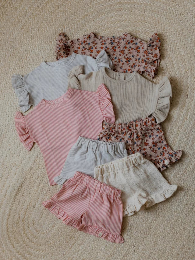 Nieuwe collectieDe collectie is eindeloos te combineren en past zo goed bij elkaar welke is jou favoriet?Vanaf 74 t/m 140#meisjeskleding #kidsfashion #newcollection #kinderoutfit #kinderkleding